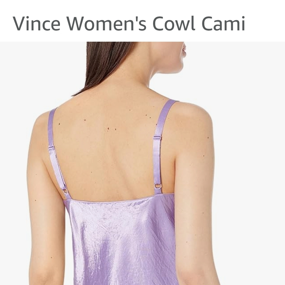 Vince Women's Purple Cowl Neck Top extra small - Picture 4 of 9